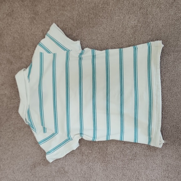 Converse collared striped short sleeve tee (vintage) S/P - Picture 3 of 4